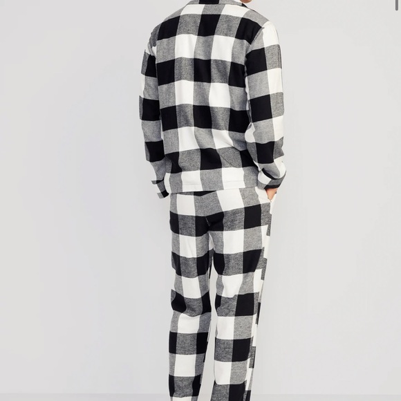 NWT OLD NAVY Flannel Pajama Set Color: Black Buffalo SIZE MEDUIM - Picture 3 of 5
